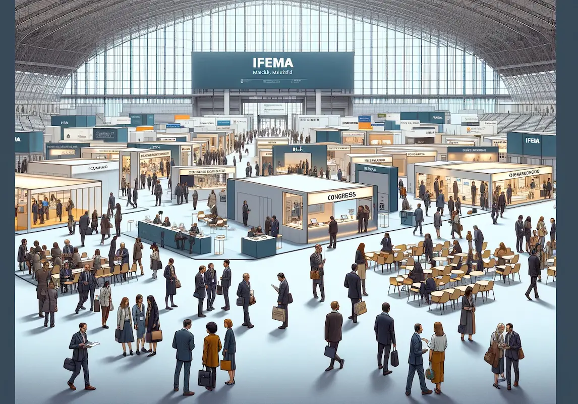vista de un congreso en ifema madrid