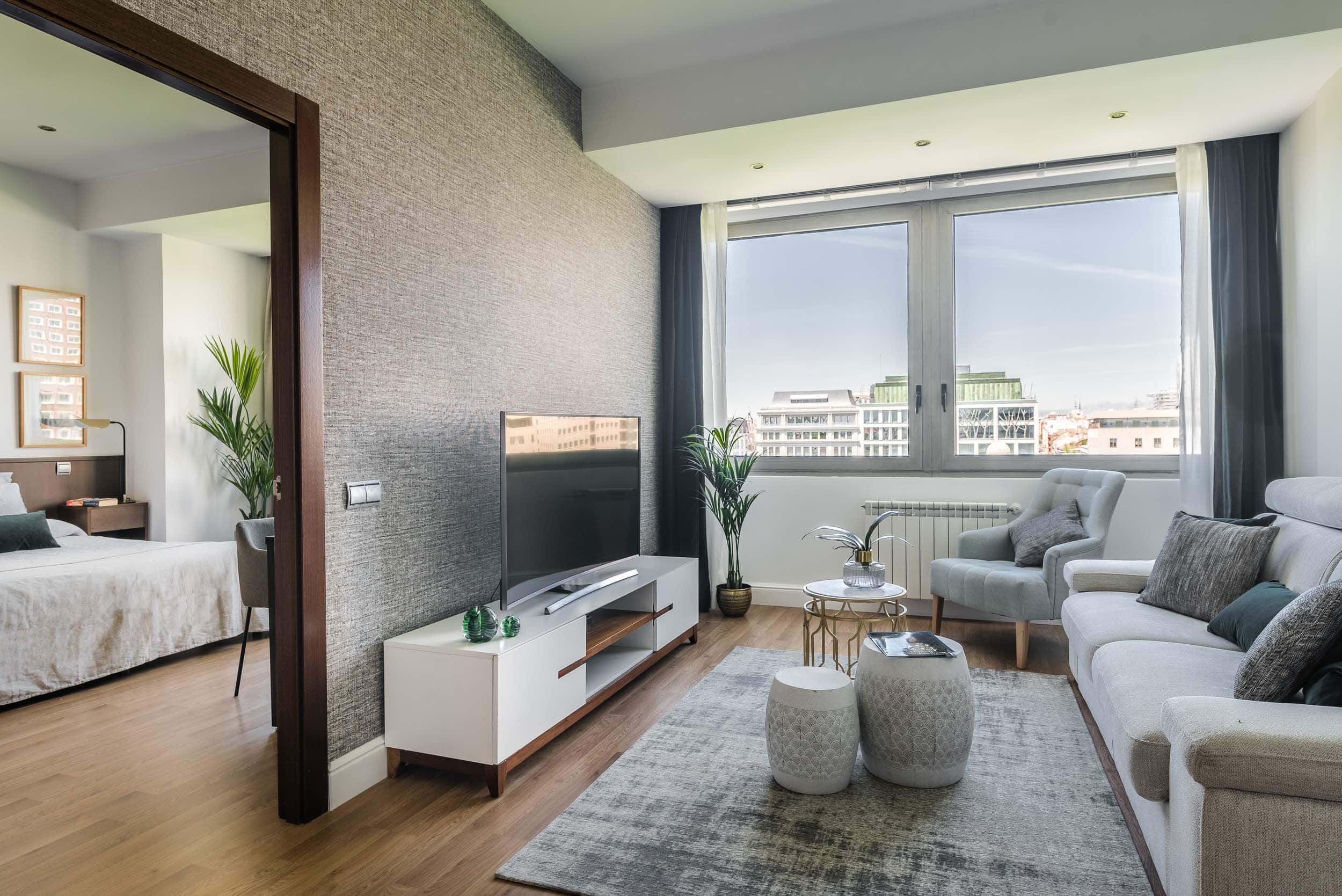 salón apartamento deluxe