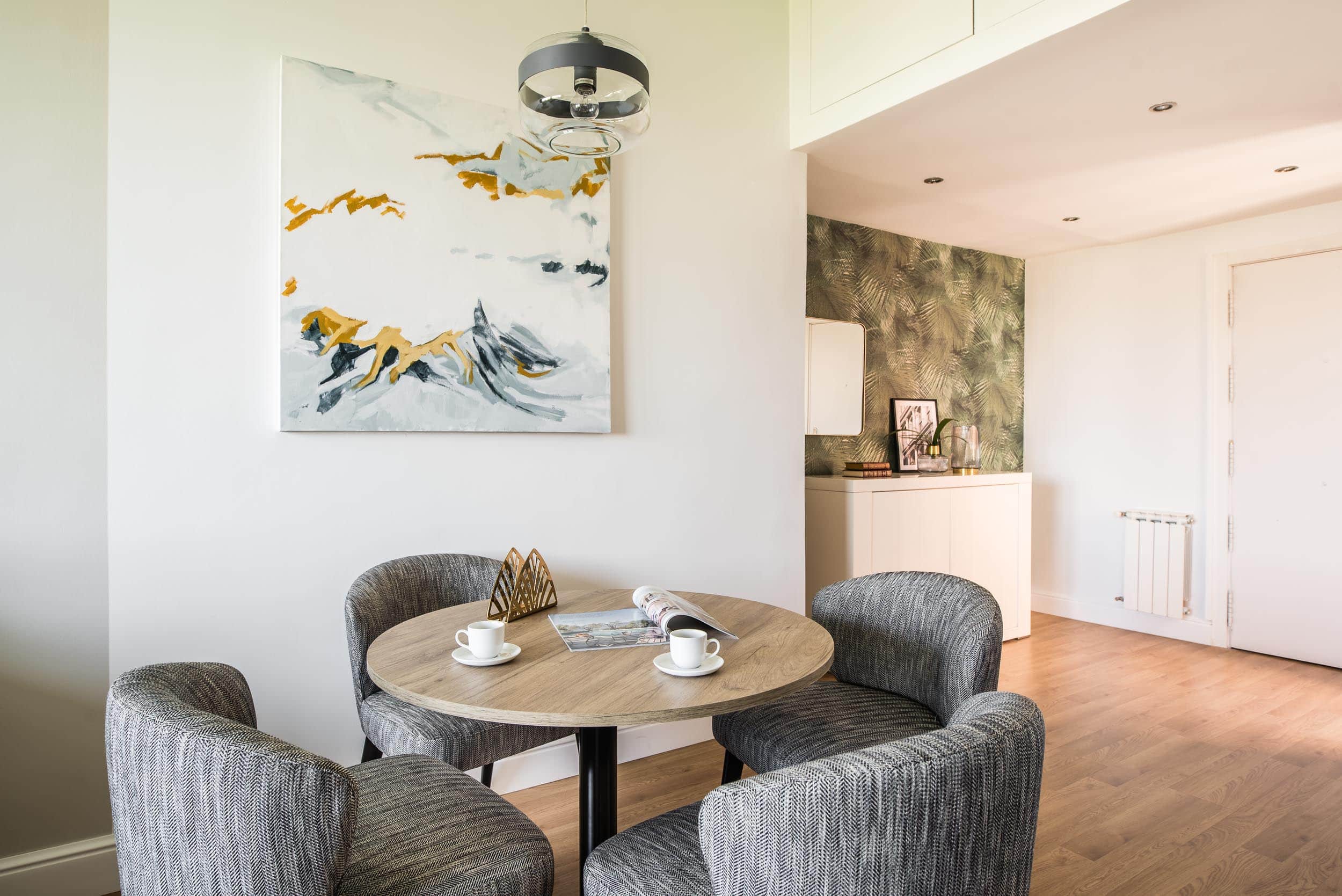 salon comedor apartamento deluxe